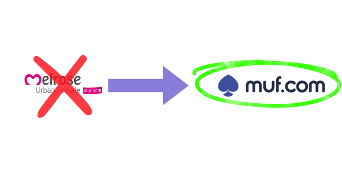 Melrose Urban Female is now muf.com