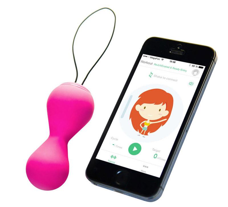  G Balls 2 With App Silicone Pelvic Trainer